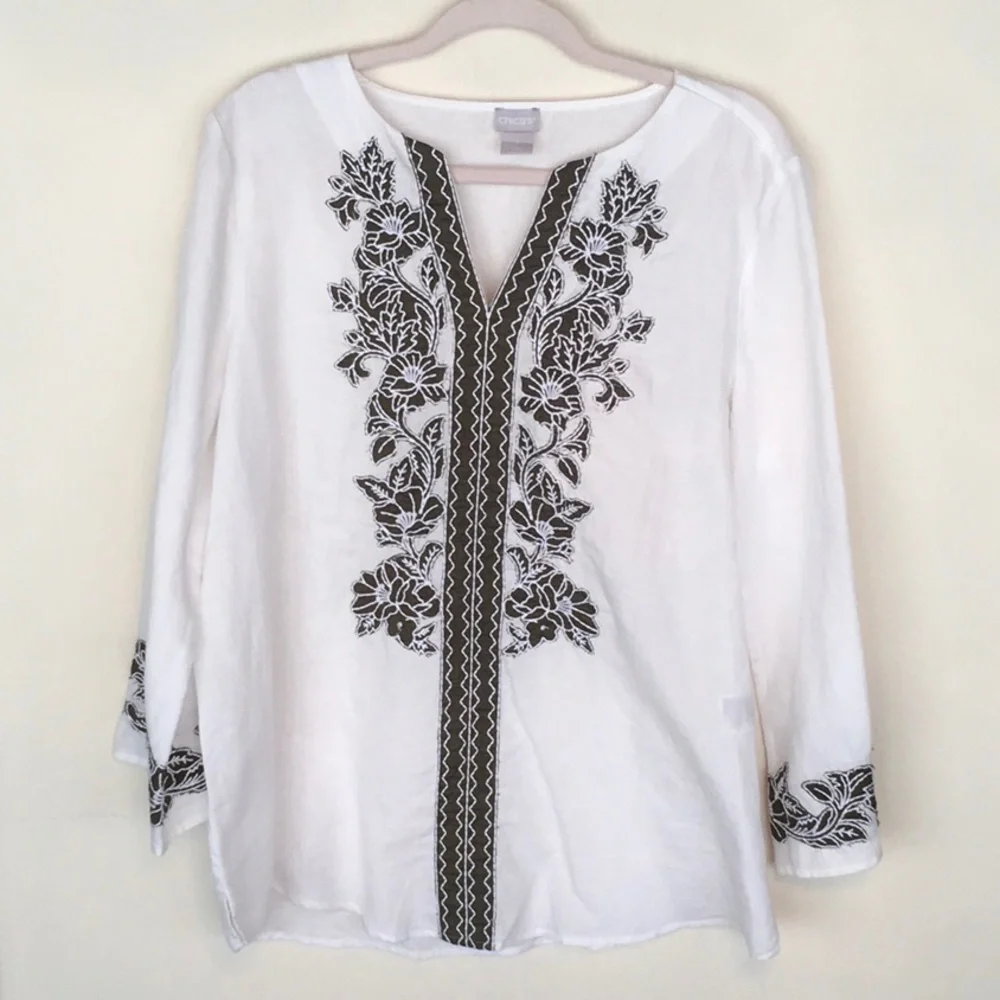 EUC Chico’s Tunic - Picture 3 of 6